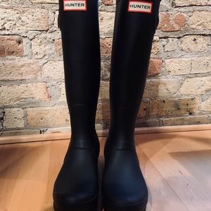 Hunter Rain Boots Original Tall (Socks Included)